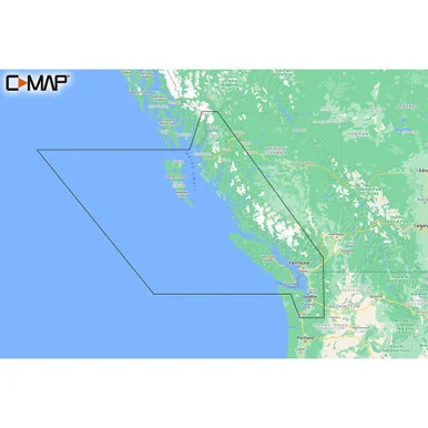 Cmap M-NA-Y207-MS C-map M-na-y207-ms Columbia & Puget Sound Reveal Coastal Chart