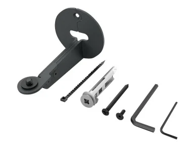 Heckler Design Camera Mount for Video Conferencing Camera, Display Screen - Black Gray (h598-bg)