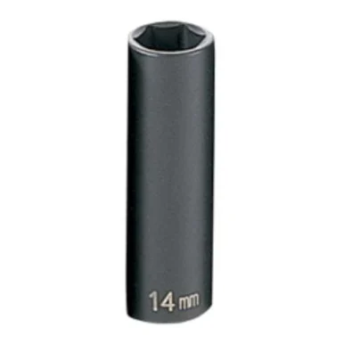 Grey Pneumatic 1014MD 3/8" Drive Deep Metric Impact Socket - 14mm