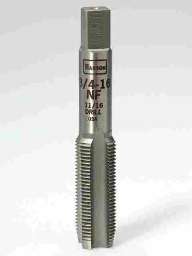 Irwin Industrial 1460 High Carbon Steel Machine Screw Fractional Plug Tap 3/4"-16 Nf
