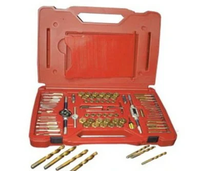 Atd Tools ATD-277 Machine Screw, Fractional & Metric Tap & Die Drill Bit Set, 117 Pc.
