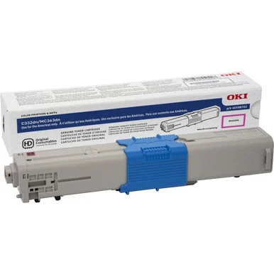 Oki Original LED Toner Cartridge - Magenta - 1 / Each (46508702)