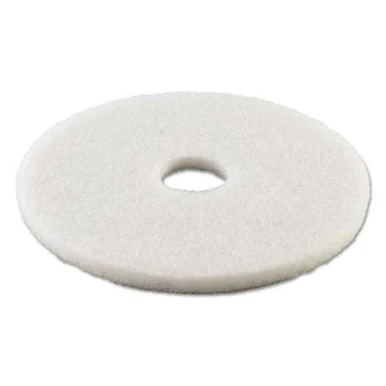 Premier 4013WHI Standard 13-inch Diameter Polishing Floor Pads, White
