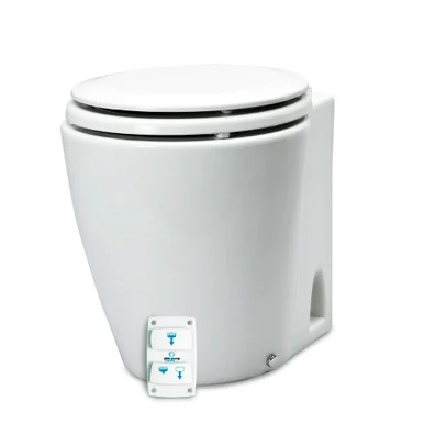 Albin Pump 0703045 Marine Silent Electric Design Toilet 12V - albin pump marine