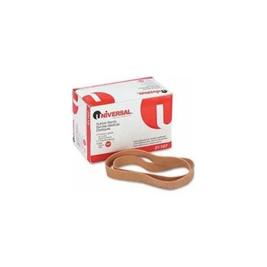 Universal Office Products 01107 Rubber Bands, Size 107, 7 X 5/8, 40 Bands/1lb Pack