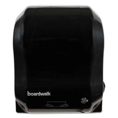 Boardwalk BWK1501 Hands Free Mechanical Towel Dispenser, 13 1/4" X 16 1/4" X 10 1/4", Black