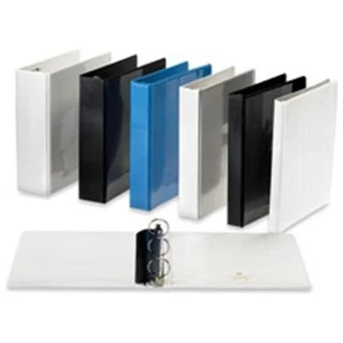 Sparco Premium Round Ring View Binder - Letter - 8.50" X 11" - 3 X Round Ring Fastener - 1" Binder Fastener Capacity - 2 Pockets - Polypropylene - Light Blue - 1 Each (SPR19602)