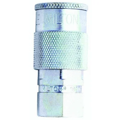 Milton Industries S-1835 H Style 3/8in. Female Basic Size Industrial Interchange Series Air Coupler