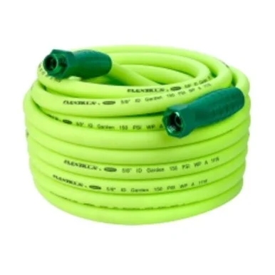 Legacy Manufacturing HFZG575YWS Flexzilla Swivelgrip Garden Hose, 5/8" X 75', 3/4" - 11 1/2 Ght Fittings