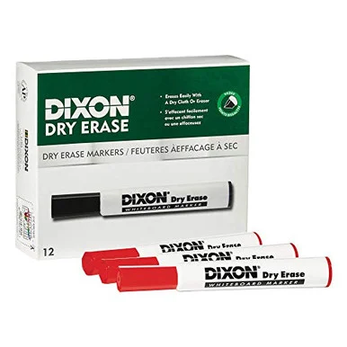 Ticonderoga Dry Erase Whiteboard Markers (dix-92101)