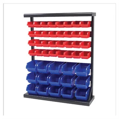 Wilmar W5193 Corp. / Performance Tool Metal Storage Rack W/plastic Storage Bins