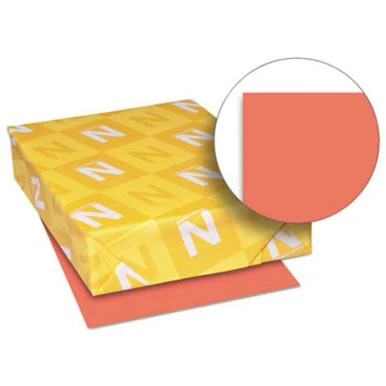 Exact Brights Copy & Multipurpose Paper - For Laser, Inkjet Print - Letter - 8.50" X 11" - 50 Lb Basis Weight - Smooth - 500 / Pack - Bright Red (26751)