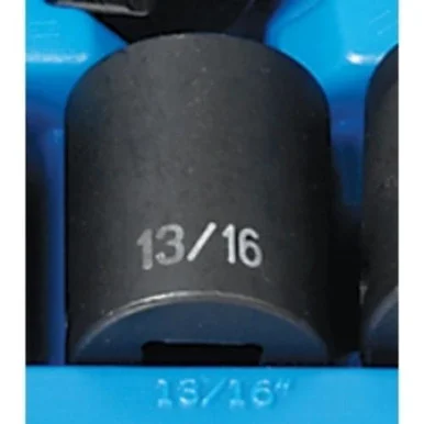 Grey Pneumatic 2126R 1/2" Drive X 13/16" Standard - 12 Point Socket