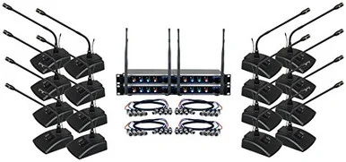 Vocopro DIGITALCONF16 Digital-conf-16 - 16 Channel Uhf Digital Wireless Conference System