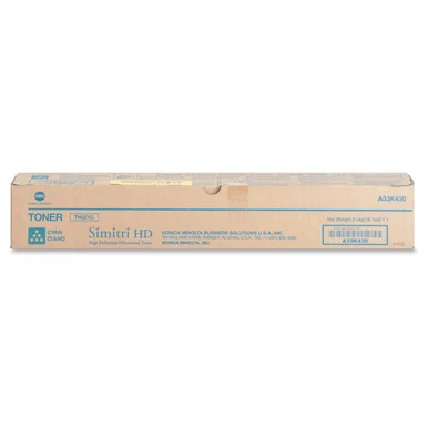 Konica Minolta Toner Cartridge - Cyan - Laser - 25000 Page - 1 Each (tn321c)