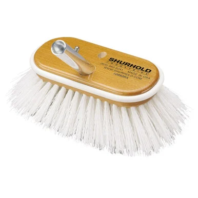 Shurhold 3924732 6" Polystyrene Medium Bristle Deck Brush