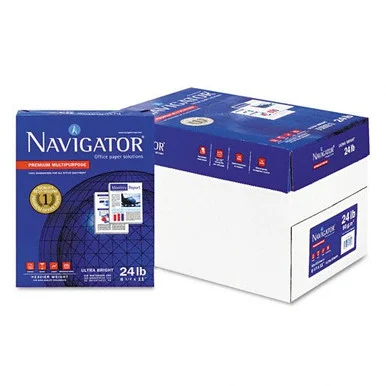 Navigator Nmp1124 Copy & Multipurpose Paper - Letter - 8.50" X 11" - 24 Lb - 99 Brightness - 5000 / Carton - White (nmp1124_35)