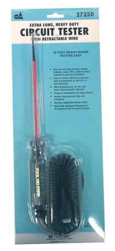 Sg Tool Aid 27250 Heavy Duty Circuit Tester With 6-1/2" Long Probe And Retractable Wire 27250_45