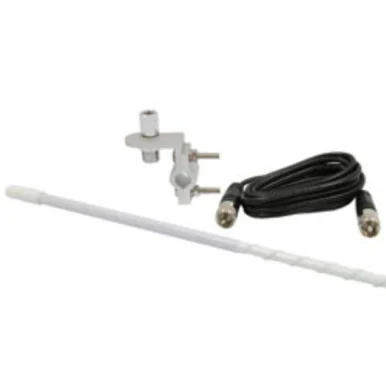 Roadpro RP-83W 3ft Cb Antenna Kit W/ 9ft Cable White
