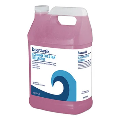 Boardwalk 209800-41ESSN Industrial Strength Pot And Pan Detergent, 1 Gal Bottle, 4/carton
