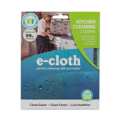 E-Cloth 10601 Kitchen Cleaning Cloths - 2 Pack