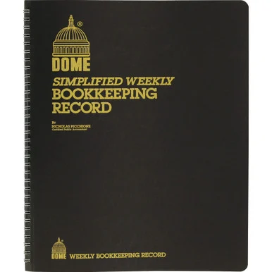 Dome Bookkeeping Record Book (dom-600)