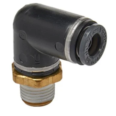 S.u.r. And R Auto Parts ABE220 Male Elbow 1/4" Tube X 1/8" Npt (2)