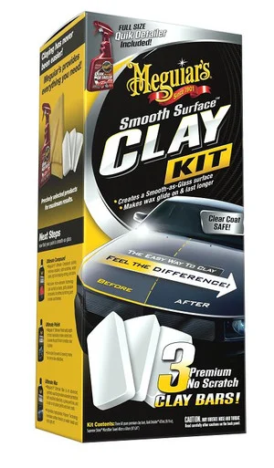 Meguiars Wax G191700 Smooth Surface Clay Kit