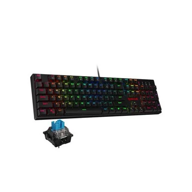 Redragon K582RGB SURARA RGB Mechanical Keyboard with Red Switches - Red Dragon