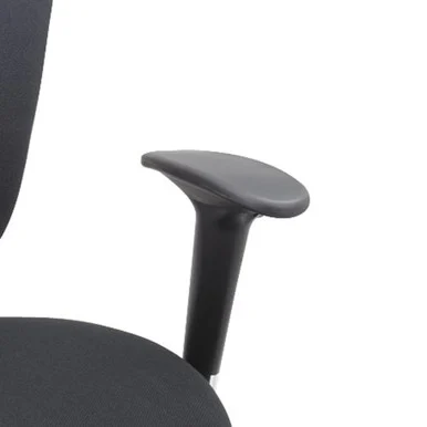 Safco Metro Extended Chairs Adjustable Arm Kit - Black (3495BL)