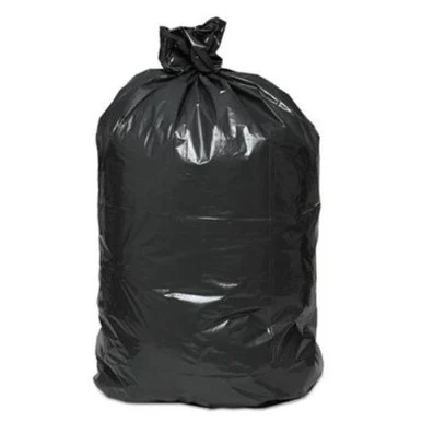Boardwalk BWK527 Low Density Repro Can Liners, 40x48, 40-45 Gal, 1 Mil, Black, 10/roll, 10rl/ctn