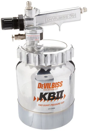 Itw Devilbiss 120033 Devilbiss Pressure Cup--2qt KB555