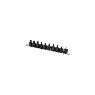 Titan 16142 10 Piece Stubby Star Bit Socket Set