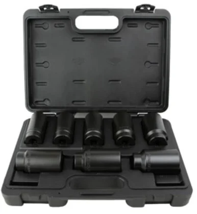 Horizon Tool 966 Cal-van Tools 8-piece 6-point Axle Nut Socket Set 966_45