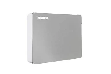 Toshiba Canvio Flex HDTX140XSCCA 4 TB Portable Hard Drive - External - Silver