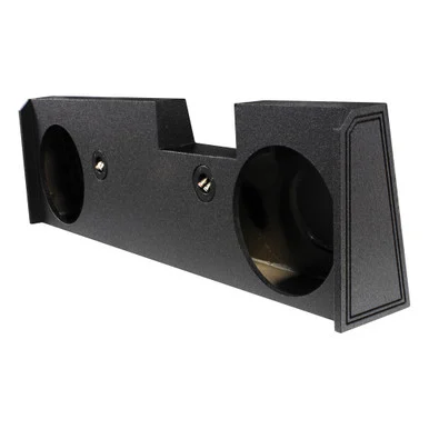 Qpower QBGMC1220144DR Dual 12" 2014+ Gm/chevy Crew Cab Woofer Box Bed Liner Sprayed