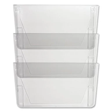 Sparco Stak-a-file Vertical File System - Door-mountable - 14.8" Height X 13.1" Width X 4.3" Depth - Clear (SPR60001)