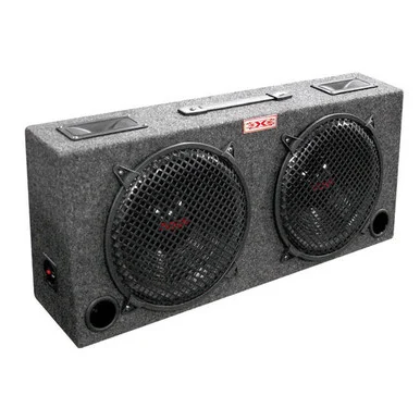 Audiopipe KIC120 Woofer Box Dual 12" Xxx 2-way Loaded Angle Style; 500watts