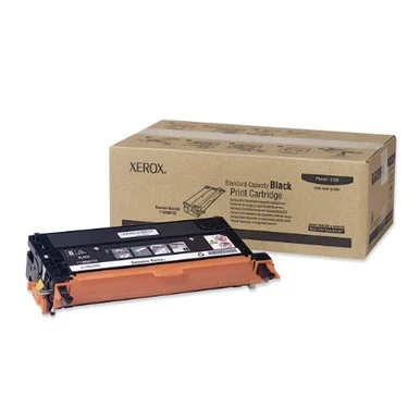 Xerox 113r00722 Black Standard Capacity Print Cartridge; Phaser 6180