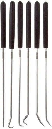 Ullman Devices Corp. CHP6-L 6-piece 9-3/4 Long Hook And Pick Set