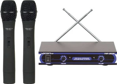 Vocopro Vhf3005-4 2ch Wireless Vhf Q:676.74mhz Mic (vhf30054)