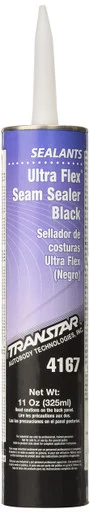 Otc TRE-4167 Ultra Flex Seam Sealer Black, 11 Oz Cartridge 4167_59