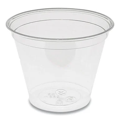 Pactive YP9C Earthchoice Recycled Clear Plastic Cold Cups, 9 Oz, 975/carton