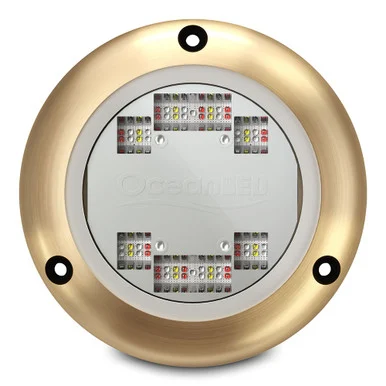 Oceanled 012110C Sport S3166s Multi-color Surface Mount Underwater Led Light