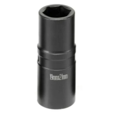 Grey Pneumatic 2392D 1/2" Drive Thin Wall "flip" Socket - 19mm X 21mm
