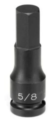 Grey Pneumatic 29104F 1/2 In. Drive X 5/16 In. Hex Driver 4 In. Length