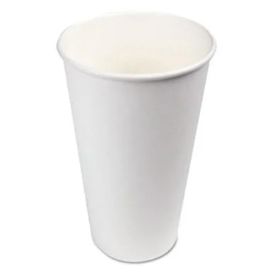 Boardwalk WHT20HCUP Paper Hot Cups, 20 Oz, White, 600/carton
