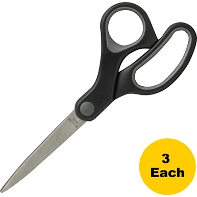 Sparco Rubber Grip Straight Scissors (25225bd)