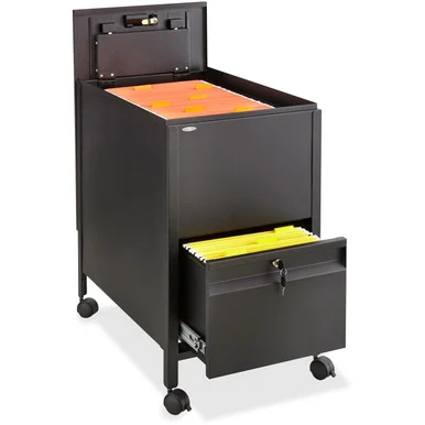 Safco Rollaway Mobile File Cart (5364bl)