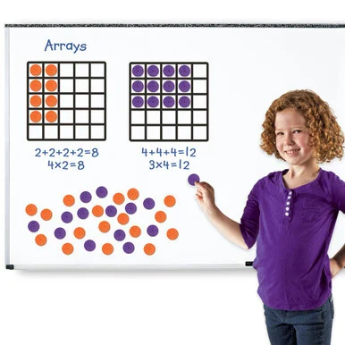 Learning Resources Kid Learning Magnetic Array - Theme/subject: Learning - Skill Learning: Multiplication, Addition, Number - 52 Pieces - 7+ (lrn-6648)